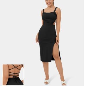 Halara XS Black Dress